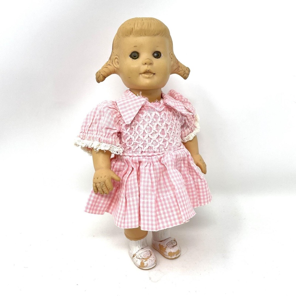 Vintage 1955 Sun Rubber Durkee Doll‎